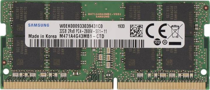 Produktbild 2-Power 32GB DDR4 2666MHz CL19 SODIMM (1 x 32GB, 2666 MHz, DDR4-RAM, SO-DIMM)