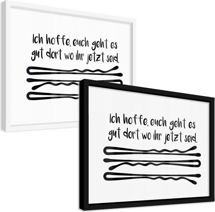 Produktbild Trenddeko Ich hoffe euch geht es gut (30 x 24 cm)