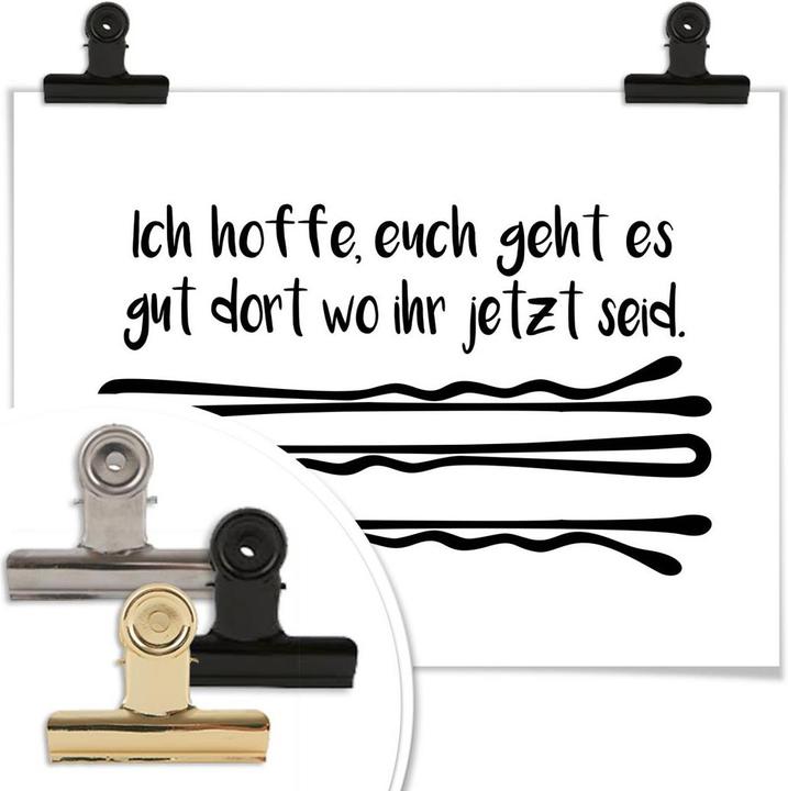Produktbild Trenddeko Ich hoffe euch geht es gut (40 x 30 cm)