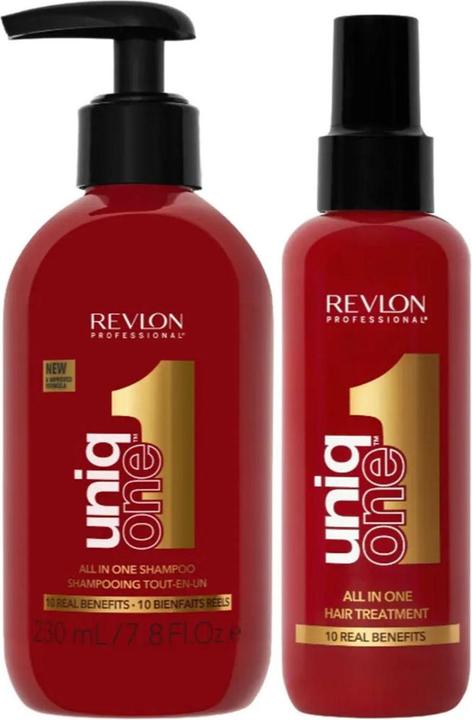 Image du produit Revlon Professional Uniqone™ Hair Treatment Classic + All In One Shampoo Pack (230 ml, Shampoing liquide)