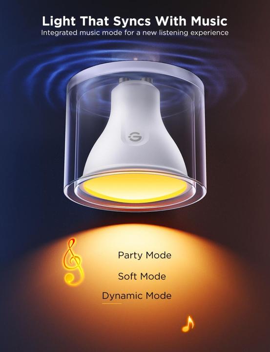 Immagine prodotto Govee Bulb (GU10, 4.80 W, 400 lm, 2 x, F)