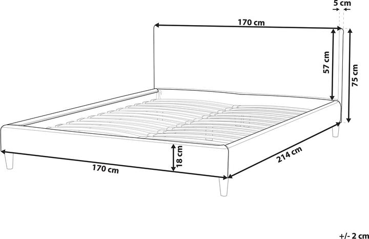 Produktbild Beliani Fitou (160 x 200 cm)