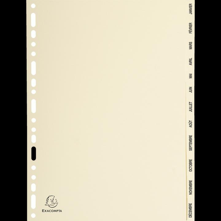 Actual product image Exacompta Cardboard register - ivory