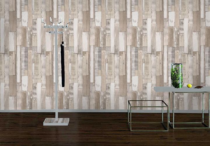 Actual product image Rasch Wood look Kids & Teens 2016 wood beige (53 x 1005 cm)