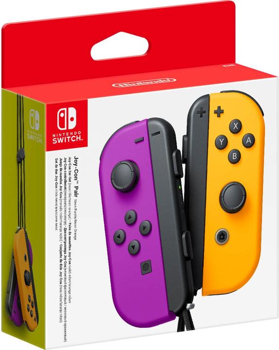 Actual product image Nintendo Joy-Con Set Purple/Orange (Switch)