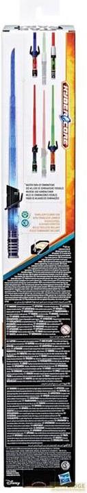 Actual product image Hasbro Star Wars Lightsaber Forge Kyber electronic lightsaber Darksaber