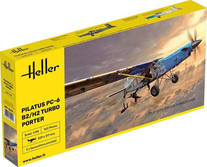 Actual product image Heller PILATUS PC-6 B2/H2 Turbo Porter