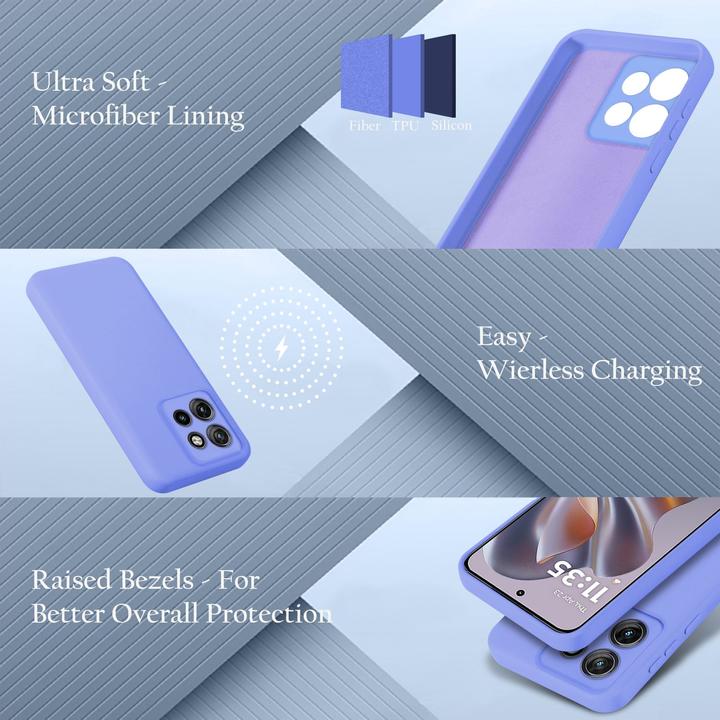 Immagine prodotto Cadorabo Custodia per Motorola Moto Edge 50 Neo TPU Liquid Silicone Case (Motorola Edge 50 Neo)