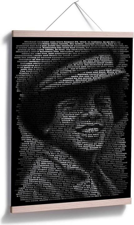 Immagine prodotto Trenddeko Heine - Michael Jackson Biografia (40 x 50 cm)