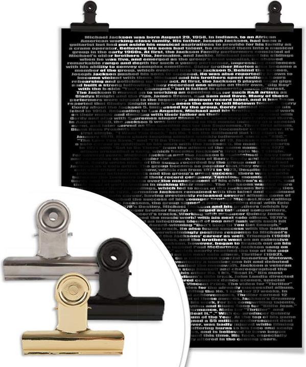 Immagine prodotto Trenddeko Heine - Michael Jackson Biografia (40 x 50 cm)