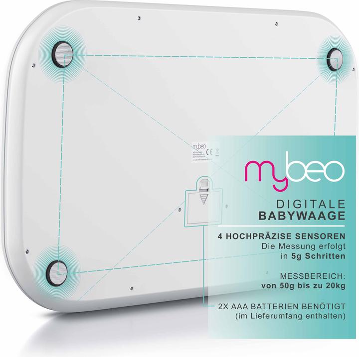 Actual product image Mybeo Digital baby scales with display (20 kg)