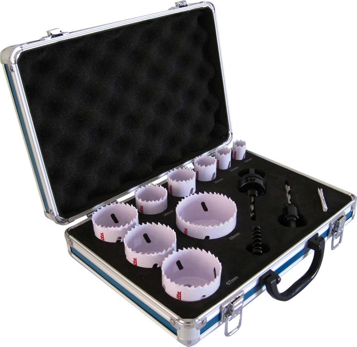 Produktbild Makita Lochsägen-Set (19, 22, 29, 35, 38, 51, 54, 57, 68 mm)