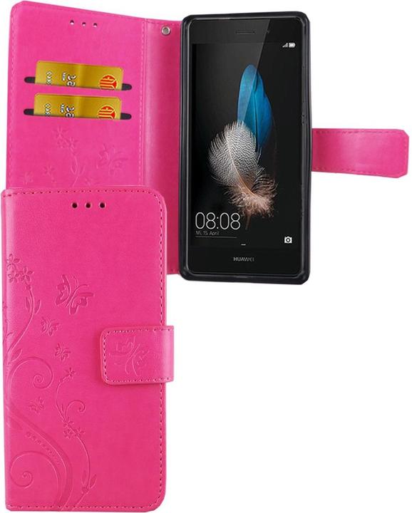 Actual product image König Design Case Mobile Protection for Huawei P8 Lite Case Cover Wallet Case Mobile Case (Huawei P8 Lite)