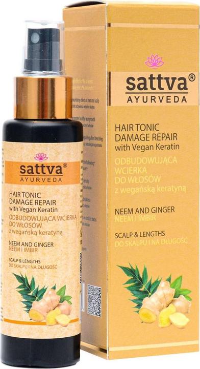 Produktbild Sattva Ayurveda SATTVA Hair Tonic wcierka do włosów Neem & Ginger 100ml (100 ml)