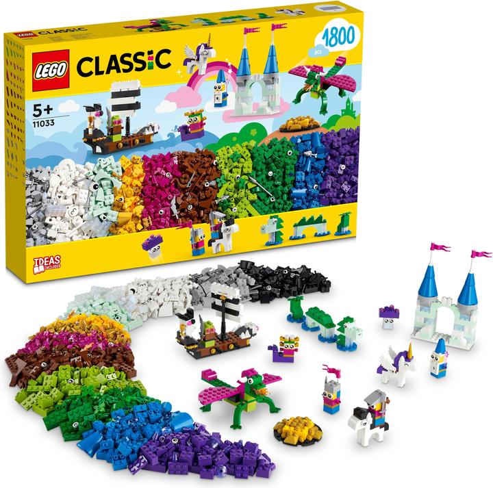 Productafbeelding LEGO Klassiek Creatief Fantasie Universum Bouwspeelgoed Set - 11033 (11033, LEGO Klassiek)
