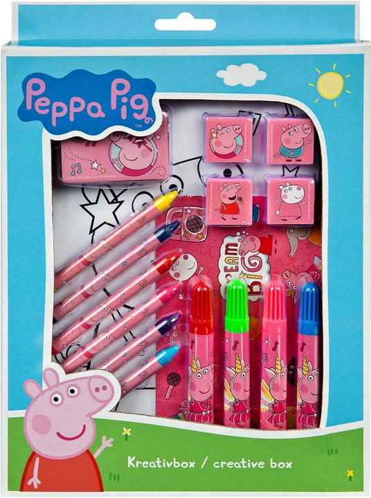 Image du produit Undercover Set de bricolage Boîte créative Peppa Pig 26 pièces