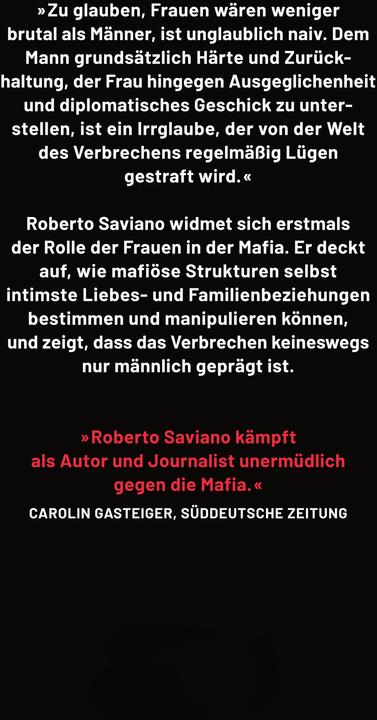 Immagine prodotto Treue (Tedesco, Roberto Saviano, 2025)