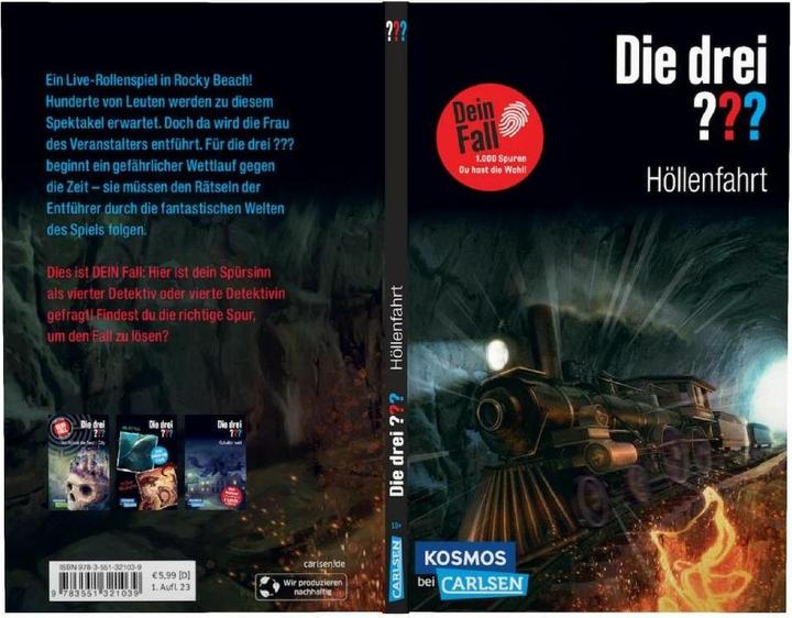 Immagine prodotto I tre MARCHI A TRE DOMANDE - Il viaggio del tuo caso infernale (Christoph Dittert, Tedesco)