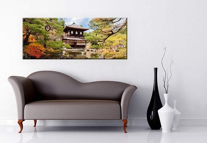 Produktbild Trenddeko Japanischer Tempel 2 - Panorama (120 x 50 cm)
