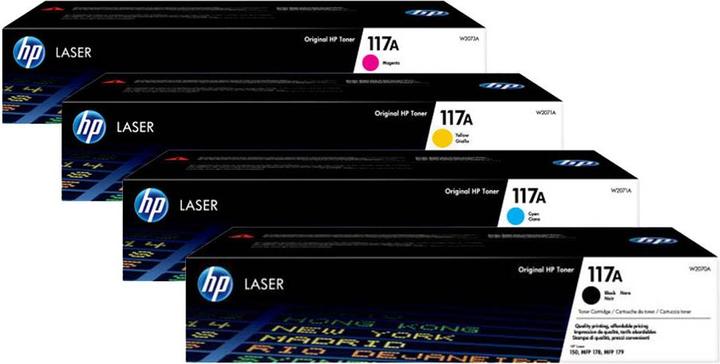 Produktbild HP 117A Set (M, BK, C, Y)