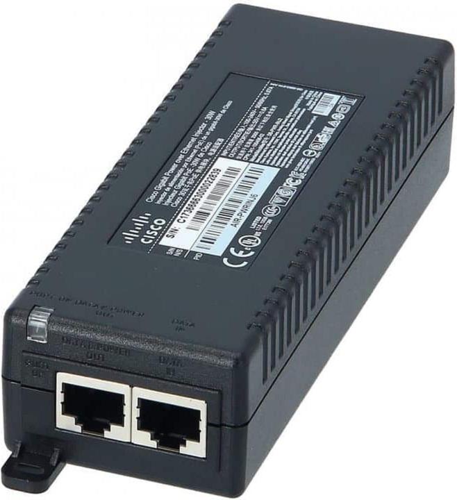 Actual product image Cisco power injector (802.3at (PoE+), 25 W)