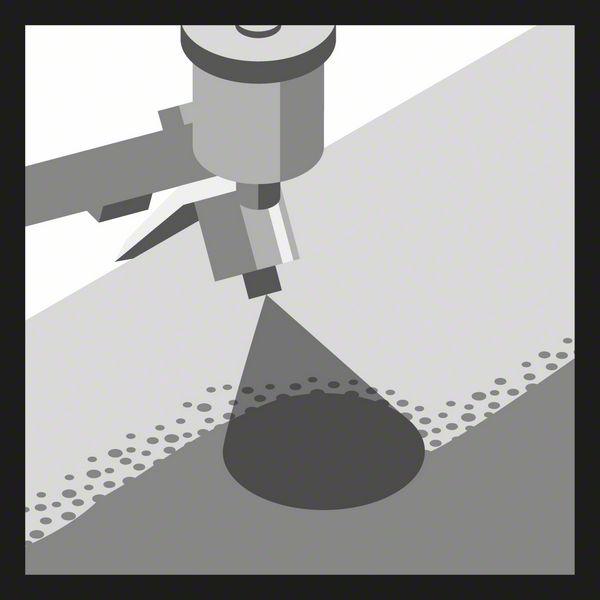 Actual product image Bosch Professional Zubehör PRO F355 sanding sheet, 125 mm, G320 (320)