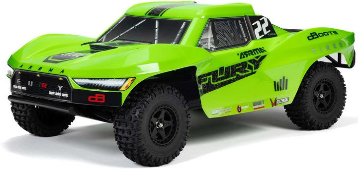 Arrma Short Course Truck Fury Mega 550 2WD, 1:10 (RTR Ready-to-Run)