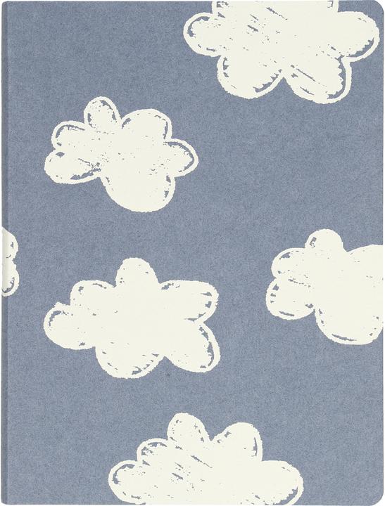 Nuuna Graphic L, Head In The Clouds (22 x 16.5 cm, Gepunktet, Weicher Einband)