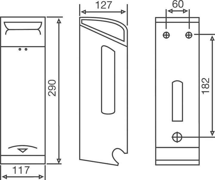 Produktbild Katrin Toilettenpapierspender Stainless Steel