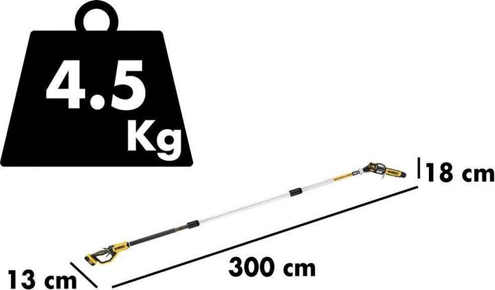 Image du produit DeWalt DCMPS567NXJ (Tronçonneuse à batterie)