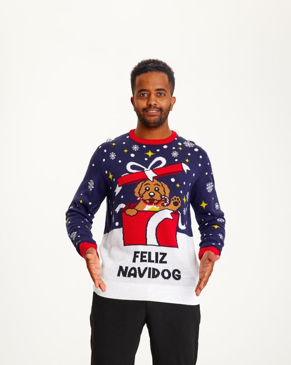 Image du produit Christmas Sweats Feliz Navidog (M)
