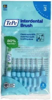 TePe Original Interdental Brushes 0.6Mmue 8Pcs (8 x, 0.60 mm)