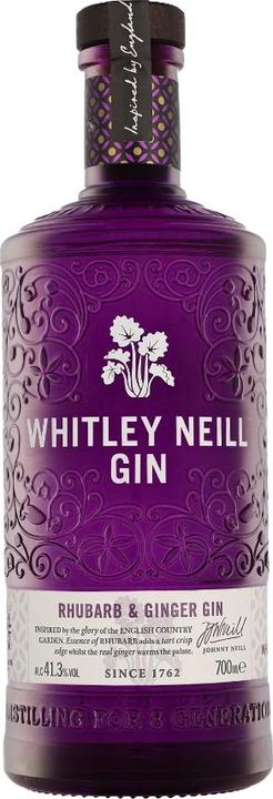 Whitley Neill Rhubarbe & Ginger Gin 41,3% vol. 0,7l (6 x 70 cl)