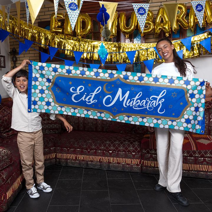 Produktbild Boland Polyester Banner 'Eid Mubarak' 50 x 180 cm