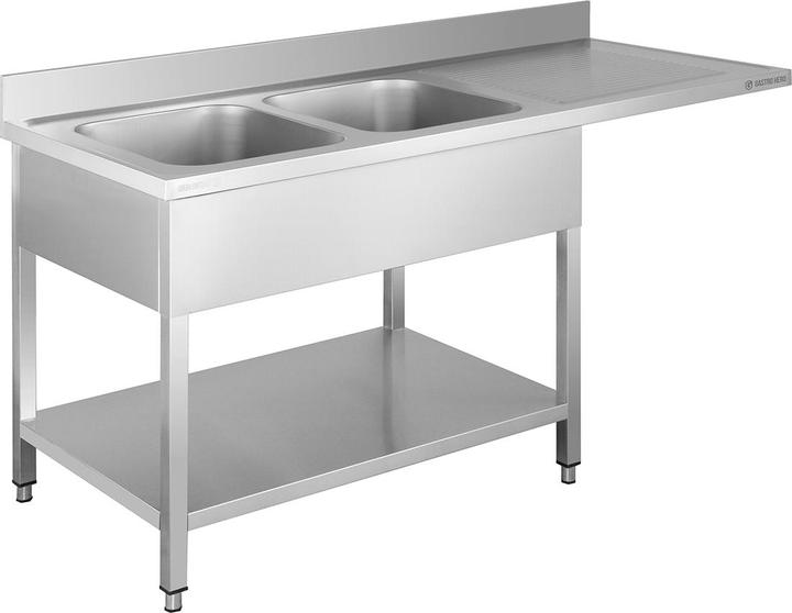 Immagine prodotto Gastro Hero Lavello centrale Basic con lavabo a sinistra