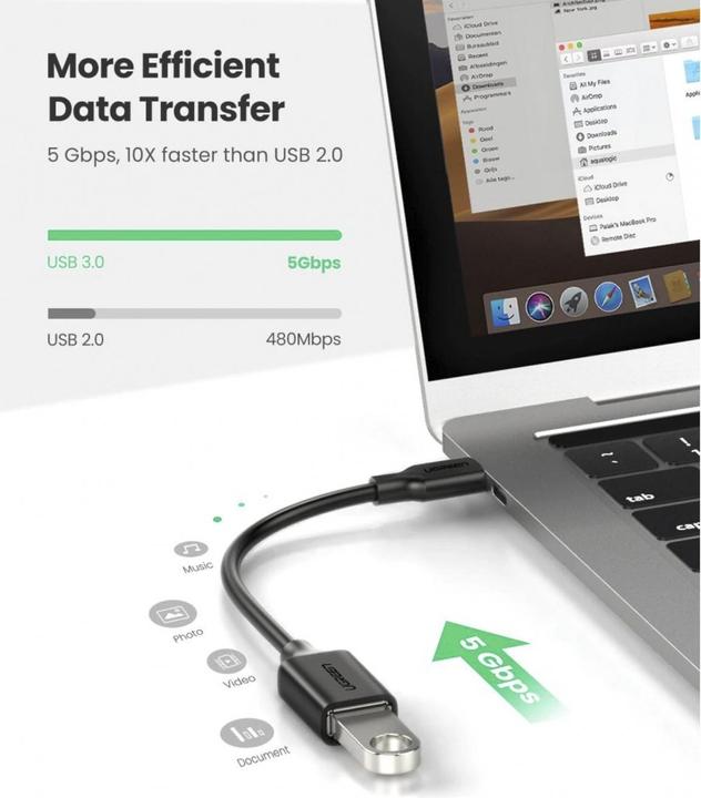Produktbild Ugreen Kabel (0.15 m, USB 3.0)