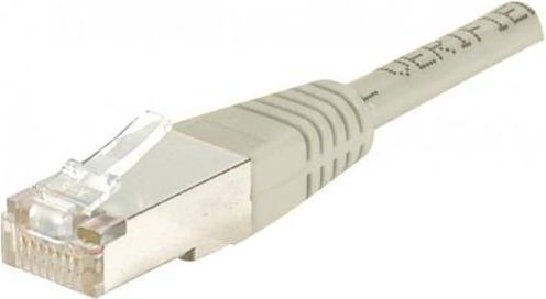 Produktbild Exertis Connect Crossoverkabel, CAT. 6, S/FTP, grau, 0,5 m Geschirmtes Crossover Patchkabel (S/FTP, CAT6, 0.50 m)