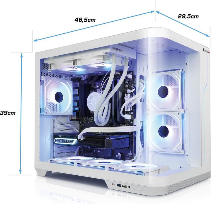 Actual product image Kiebel Panorama Curve IX (AMD Ryzen 7 9700X, 32 GB, 1000 GB, GeForce RTX 5060 Ti)