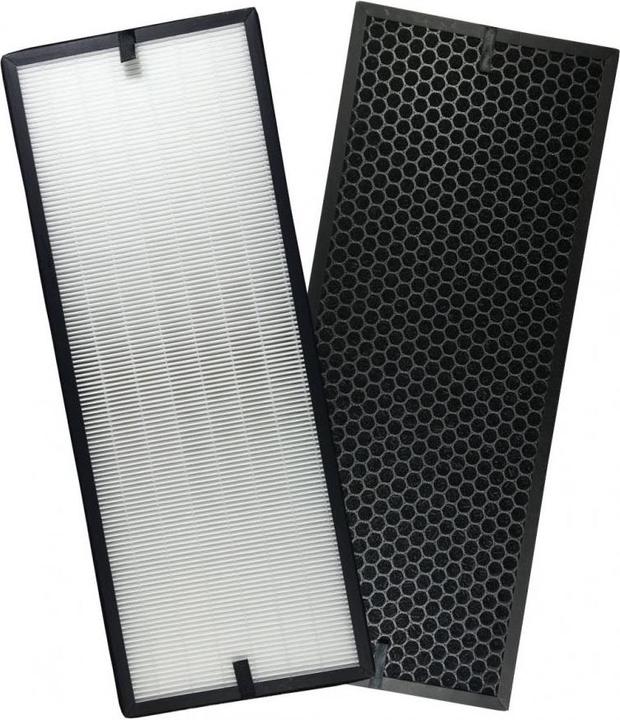 Actual product image Flickbee Replacement filter set 2pcs replaces XD6077F0, XD6061F0 for Rowenta Air Purifier PU6020F0 PU6020F1 P