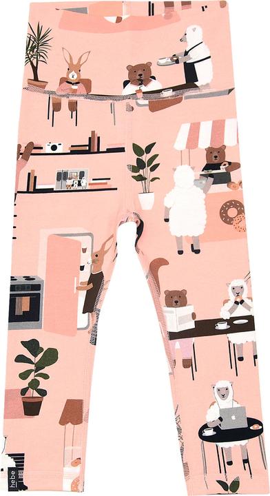 Actual product image Hebe Leggings with high waistband and animal print (74)