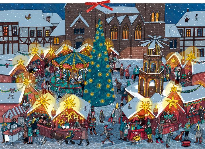 Produktbild Auf dem Weihnachtsmarkt