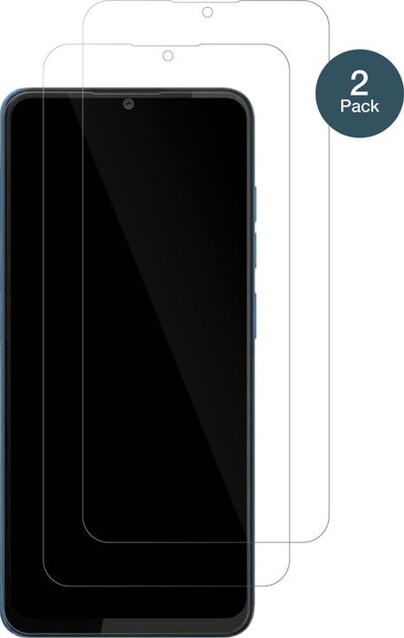 Actual product image Dipos Anti-Shock Screen Protector Clear (1 Piece, HTC Wildfire)