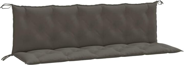 Actual product image VidaXL Garden bench cushions 2 pcs. fabric (180 x 50 x 7 cm)