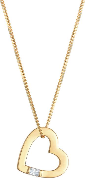 Produktbild Elli Herz (925er Sterling Silber, Zirkonia, 45 cm)