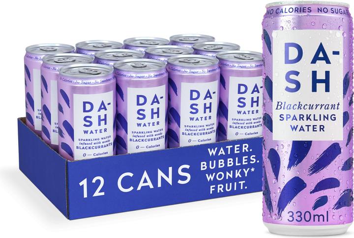 Produktbild Dash Water Blackcurrants (12 x 33 cl)