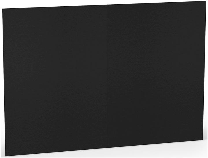 Immagine prodotto Rössler Cartoncino da lettera HD A5 PL nero (A5, 220 g/m², 5 x)