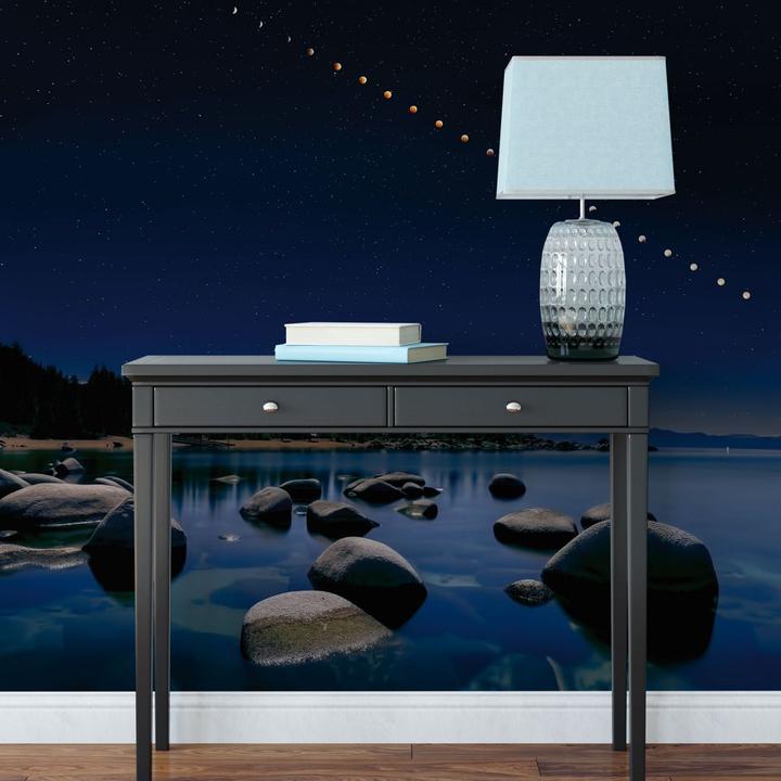 Actual product image Trenddeko Zhu - moon phases (240 x 260 cm)