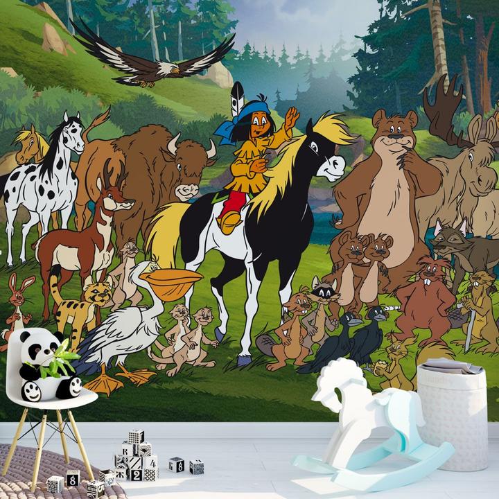 Immagine prodotto Yakari Con gli animali (480 x 350 cm)