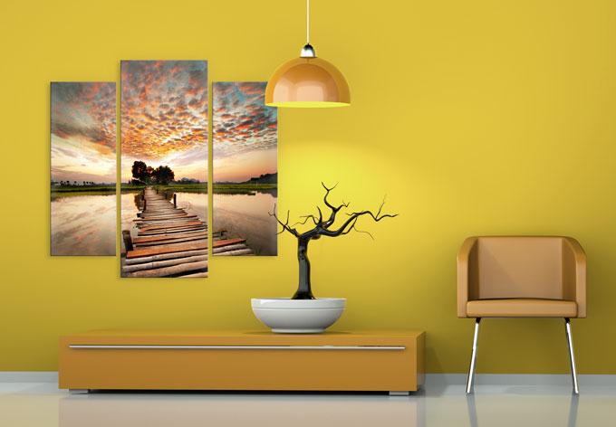 Image du produit Trenddeko De l'autre côté (3 parties) (40 x 100 cm)