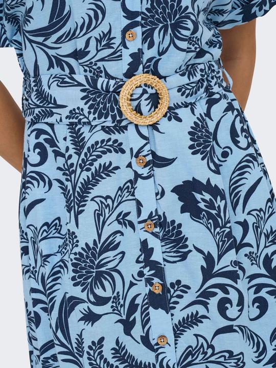 Image du produit Only ONLJAKIRI Langes Kleid Hemdblusenkleid (M)